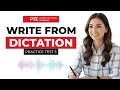 PTE Write From Dictation Test 5 Real Exam Questions PTE Practice Test with Answers