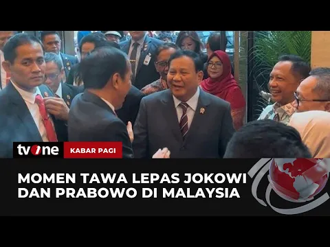 Momen Keakraban Jokowi dan Prabowo saat Kunjungan Kerja ke Malaysia