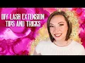 DIY Lash Extensions Part 2 Brick Stacking Technique