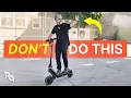 Avoid These 6 Electric Scooter Riding Mistakes