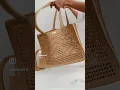 Lagu The Ultimate Summer Raffia Bag ✨#raffiabag #beachbag #summerbag #crochethandbag #handmadebag