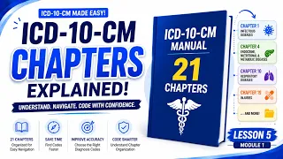 Lesson 5 - 21 Chapters ICD-10-CM