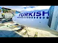 Airbus A330-300 Turkish Airlines Istanbul IST Nice NCE Full Flight 4K
