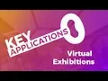 Virtual exhibitions - CoSpaces Edu key applications