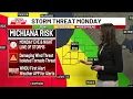 First Alert Forecast - Nice Sunday Storms Monday