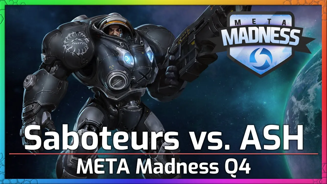 Saboteurs vs. ASH - Meta Madness Q4 - Heroes of the Storm