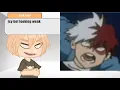 bakugo reacts to cursed mha pics