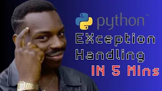 You re Doing Python Exception Handling WRONG Fix in 5 Minutes