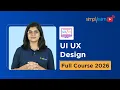 Design Full Course 2026 UI UX Design Tutorial for Beginners UI UX Design Simplilearn