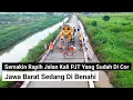Download Lagu semakin rapih jalan kali PJT gabus tambun bekasi yang sudah di cor, infrastruktur jabar di benahi