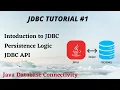 Introduction to Java JDBC Java JDBC
