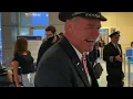 American Airlines Captain Randy Jamieson Retirement Flight Arrival ANC-DFW July 20 2021