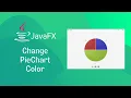 JavaFX and Scene Builder - change PieChart color