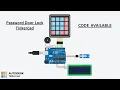 Password Door Lock Using Arduino Arduino Project Tinkercad Tutorial