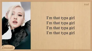 Download Lagu BLACKPINK Typa Girl Lyrics