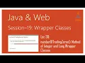 Wrapper Classes in Java numberOfTrailingZeros Method of Integer and Long Wrapper Classes
