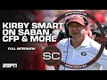 I have to PINCH myself most days - Kirby Smart on how much he loves coaching Georgia SC