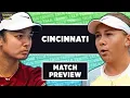 Eala vs Anisimova WTA Cincinnati 2026 Tennis Talk