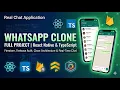 WhatsApp Clone Project React Native Type Script