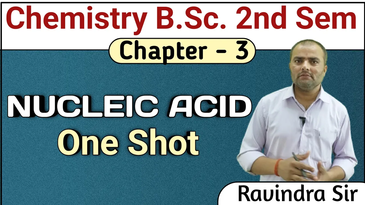 ||Nucleic Acid in One Shot|| Chemistry of Nucleic Acids|| #nucleicacids #nucleicacid #chemistrybsc