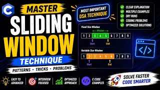 Sliding Window Technique in Java LeetCode Easy to Hard