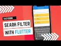 Create Search Filter with Flutter
