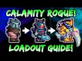 CALAMITY Rogue Class Guide Terraria Calamity Mod - Best Rogue Setups Loadouts 1 4 5