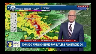 WPXI Channel 11 Pittsburgh Severe Weather Coverage May 21 2025