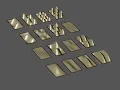 2D Standing Wave Patterns rectangular fixed boundaries360p