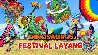 FESTIVAL LAYANG DINOSAURUS PURBA SRAGEN !!! 