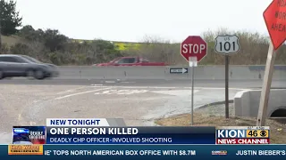 CHP Person killed in officer-involved shooting after crash in Monterey County