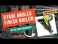 RYOBI 15-GAUGE ANGLED FINISH NAILER MODEL P330 FIRING TEST REVIEW