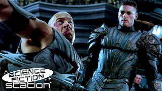 riddick vs lord marshall necromonger the chronicles of riddick science fiction station