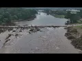 Download Lagu Camp Mystic and Texas flooding raw, drone footage from the Guadalupe to the San Gabriel River
