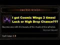 Cosmic Wings are Easy to Get 3x Cosmic Wings from Holiday Gifts Diablo 3