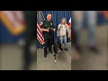 Ace the retired K-9 dog shot near Lakeland visits Polk County Sheriff s Office