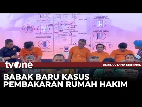Tersangka Pembakaran Rumah Hakim Ternyata Bekas Sopir Korban