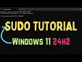 How to Use SUDO for Windows 11