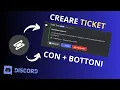 Lagu Creare Ticket con + bottoni - Discord