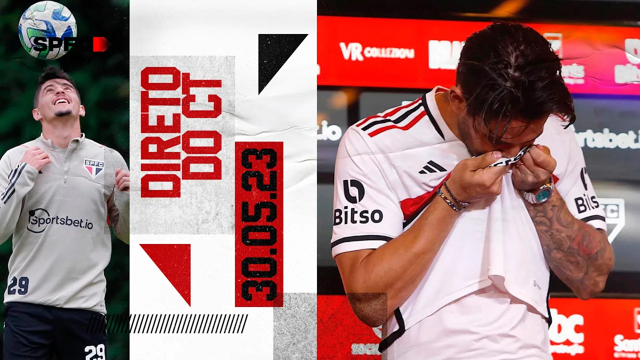 DIRETO DO CT: 30/05/2023 | SPFC PLAY