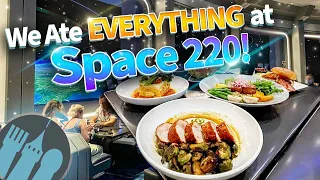 Download Eating EVERYTHING at Disney World’s NEW Space 220 Restaurant MP3