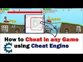Cheat Engine Tutorial - how to use cheat engine software to cheat in any game Just Genius