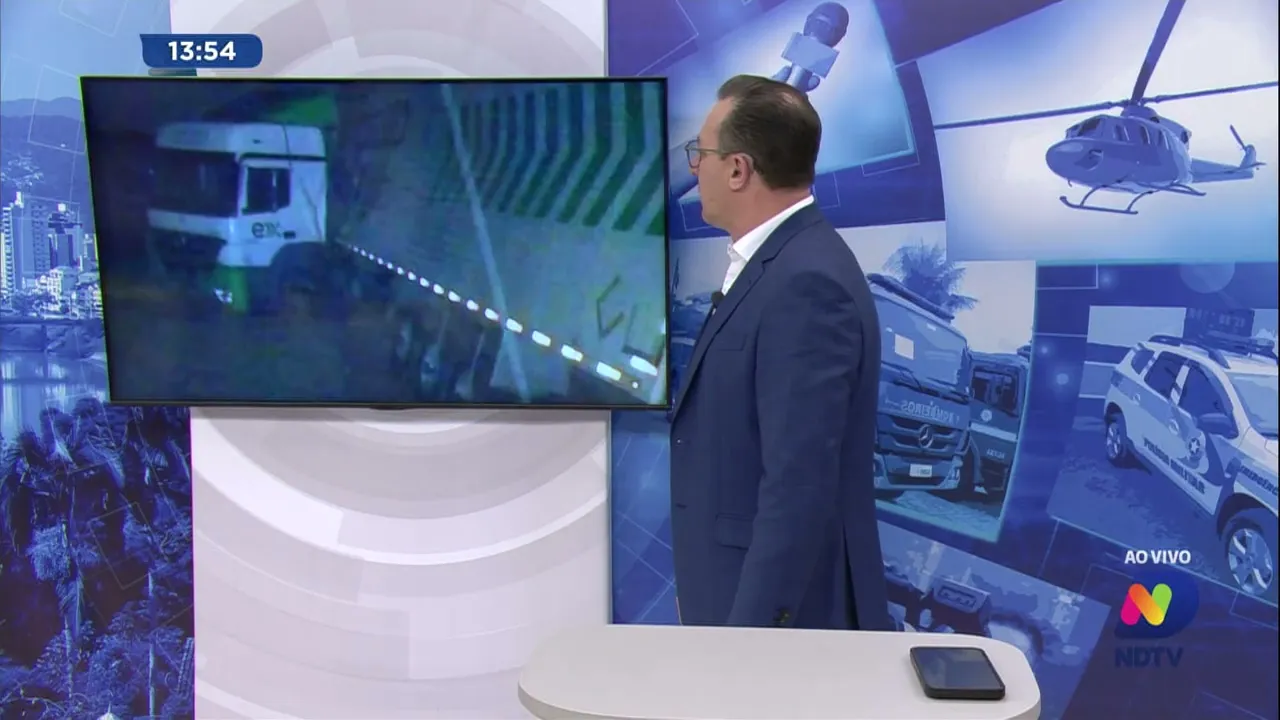 Acidente na BR-470 em Pouso Redondo deixa uma pessoa ferida