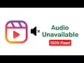 fix instagram unavailable problem instagram reels unavailable problem solved