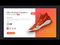 Simple Animated Product Card UI Design Using HTML CSS JQUERY E-commerce Product Card Design