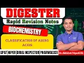 D-162 Classification of Amino Acids - Biochemistry Rapid revision notes