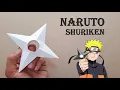 Lagu KAĞITTAN NARUTO SHURİKEN YAPIMI - ( How To Make a Paper Ninja Star )