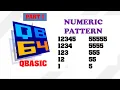 Numeric Pattern Printing in QBasic Part 1 Make Easy