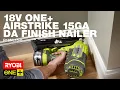 RYOBI 18V ONE 15Ga Brad Nailer R18NL15-0 features and benefits explained
