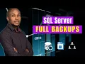 How to do Full backups SQL Server